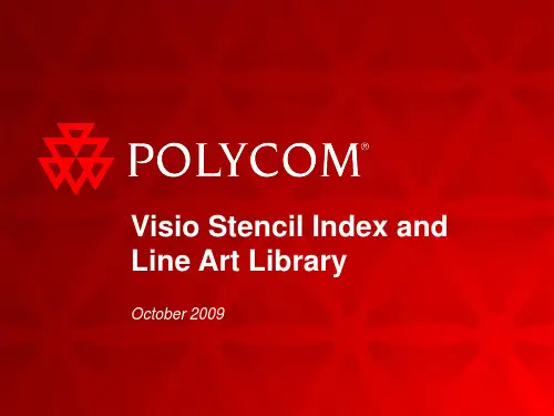 POLYCOM设备visio矢量图标PPT课件