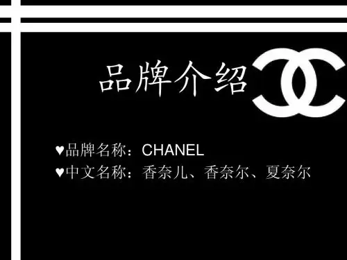 香奈儿的简介
