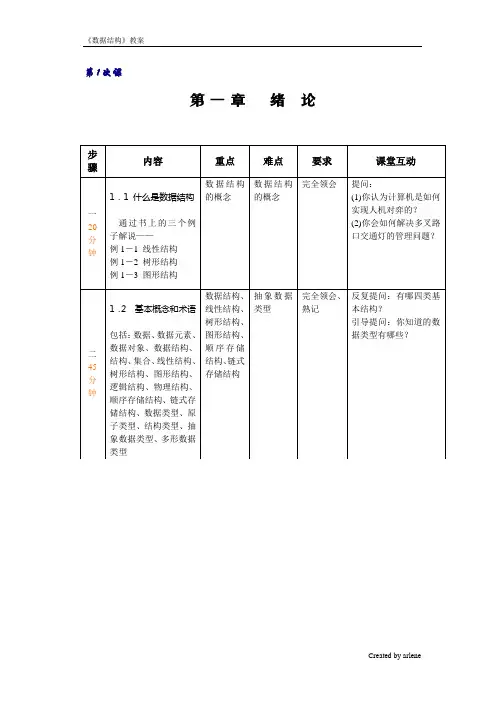 DS教案简单版