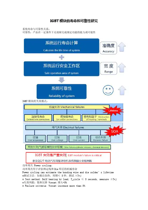 IGBT模块的寿命和可靠性研究