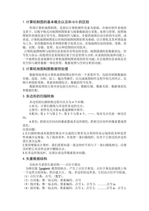 计算机制图原理与方法