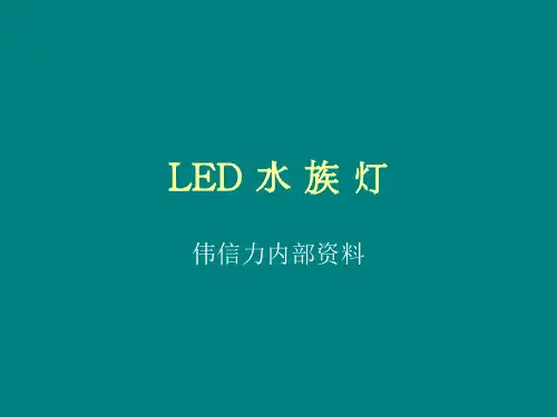 LED 水 族 灯(内部资料)