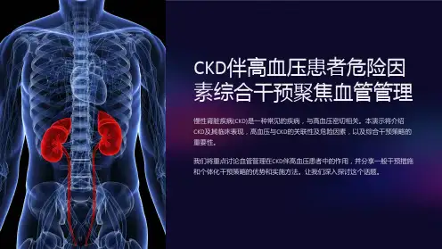 CKD伴高血压患者危险因素综合干预聚焦血管管理