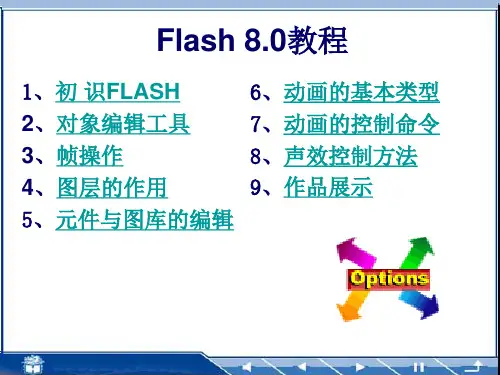 (精选幻灯片)Flash8.0详细教程(完整版)