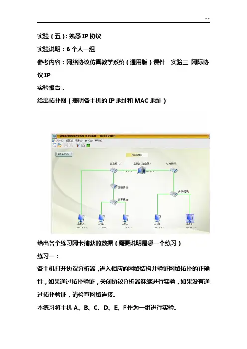 河北工业大学计算机网络实验五