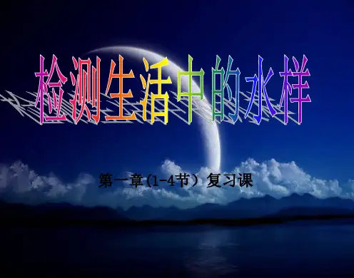 科学九年级上浙教版第一章探索物质的变化复习课件(与“溶液”有关文档共16张)