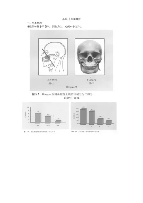 鼻腔-鼻窦癌总结