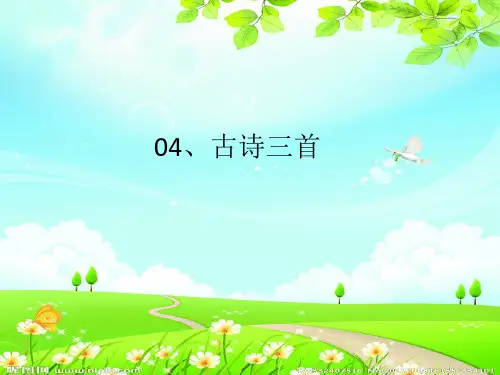 新版三年级上册语文课件-04 古诗三首 《夜书所见》2∣人教(部编版)(共19张PPT)演示课件