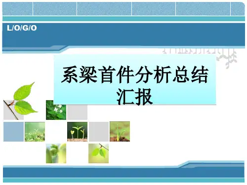 系梁首件分析总结汇报PPT