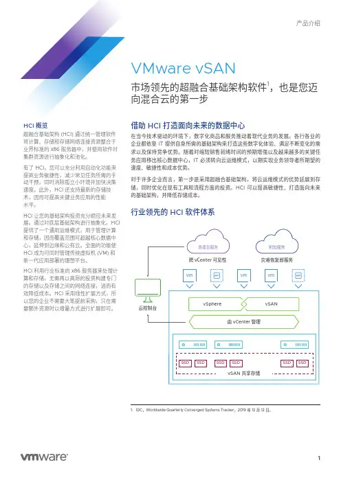 HCI vmware-vsan 产品说明书 