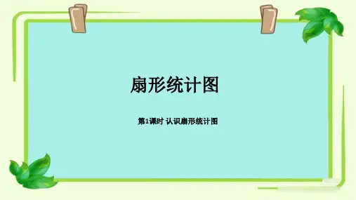 扇形统计图(课件)人教版六年级上册数学