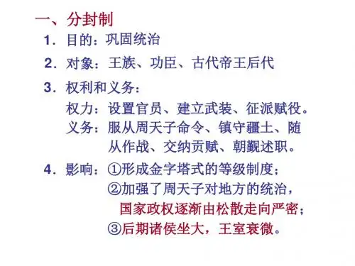 《高一历史必修一》PPT课件