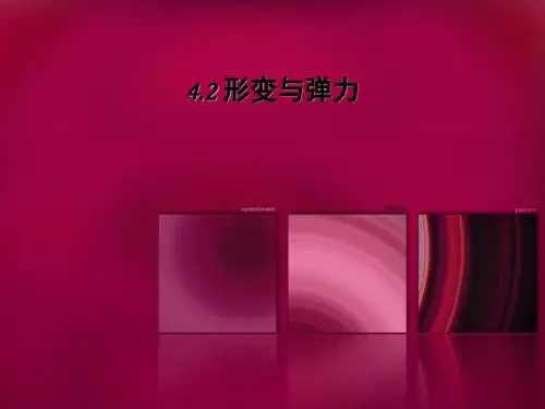 新鲁科版必修1高一物理 4.2 形变与弹力 课件 (共45张PPT)