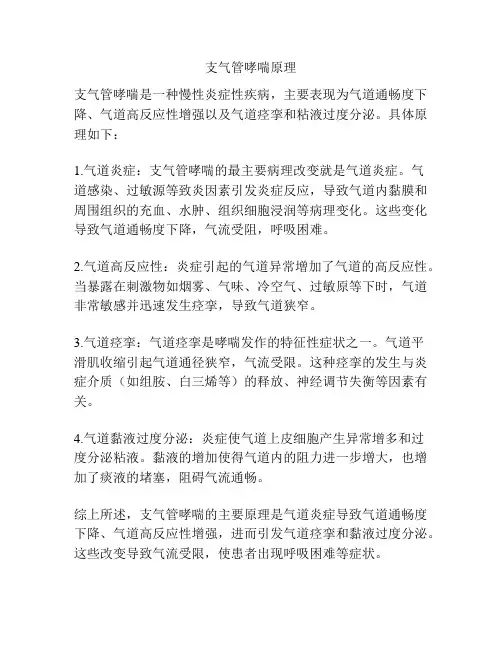 支气管哮喘原理
