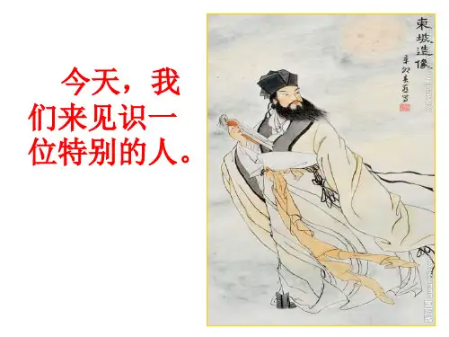 《赤壁赋》最全知识点ppt课件