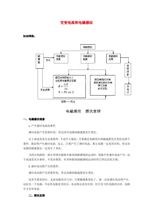 高考物理 月刊专版 专题09 交变电流和电磁感应电磁感应专题解读