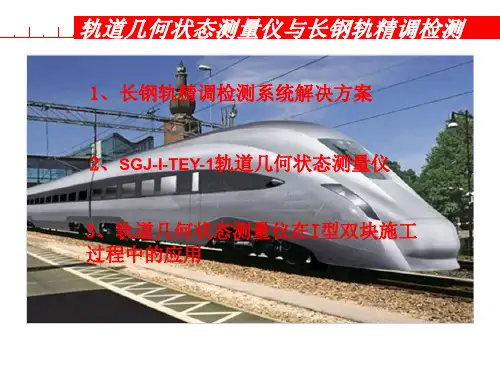 钢轨精调培训演示(PPT 46页)