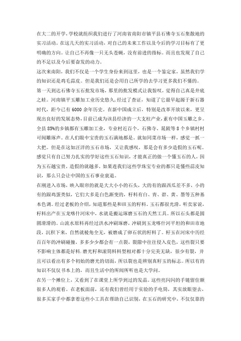 实习报告