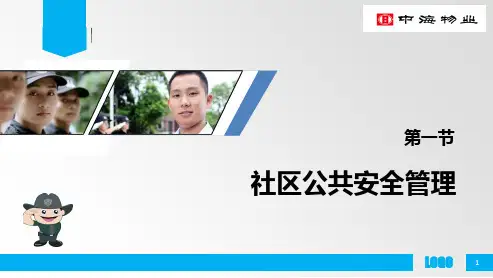 社区公共安全管理概述