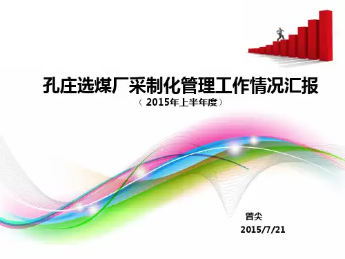 2015年上半年煤质检查汇报材料