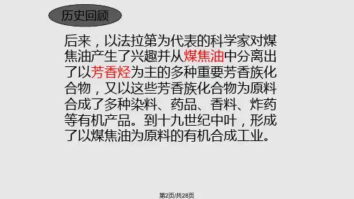 芳香烃的来源与应用