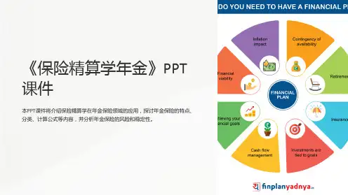 《保险精算学年金》课件