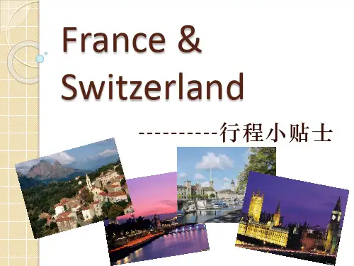 法国瑞士旅游小贴士