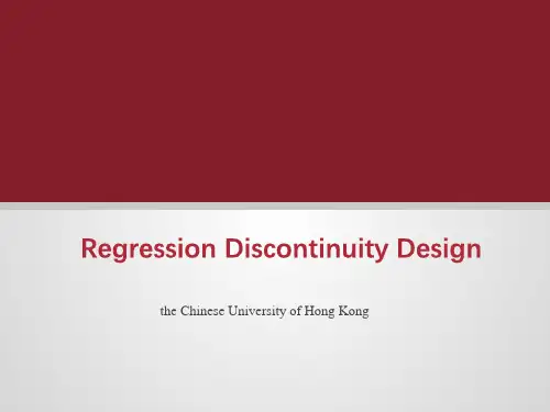 Regression Discontinuity Design v2