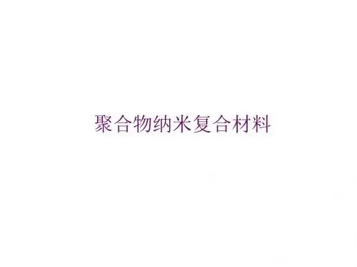 聚合物-粘土纳米复合材料