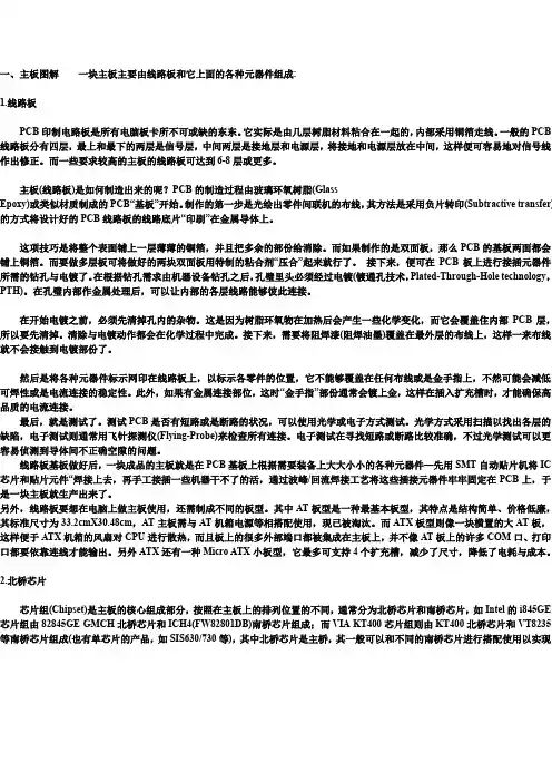 电脑主板图解知识图解(新手学主板维修资料)1