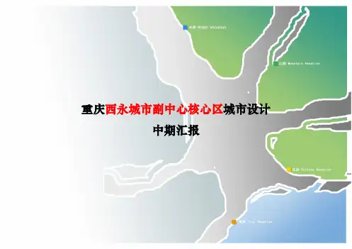 重庆西永城市副中心核心区城市设计中期汇报