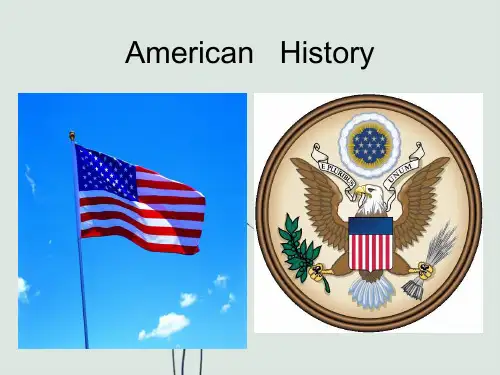 American   History PPT美国历史