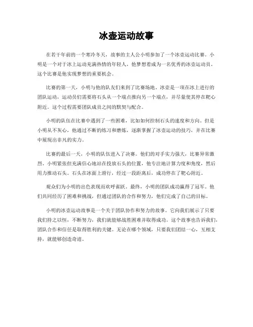 冰壶运动故事
