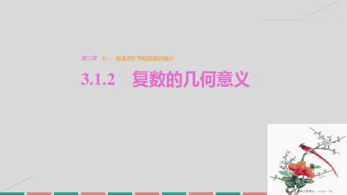 2016-2017学年高中数学新人教版选修2-2课件：第三章 数系的扩充与复数的引入3.1.2复数的
