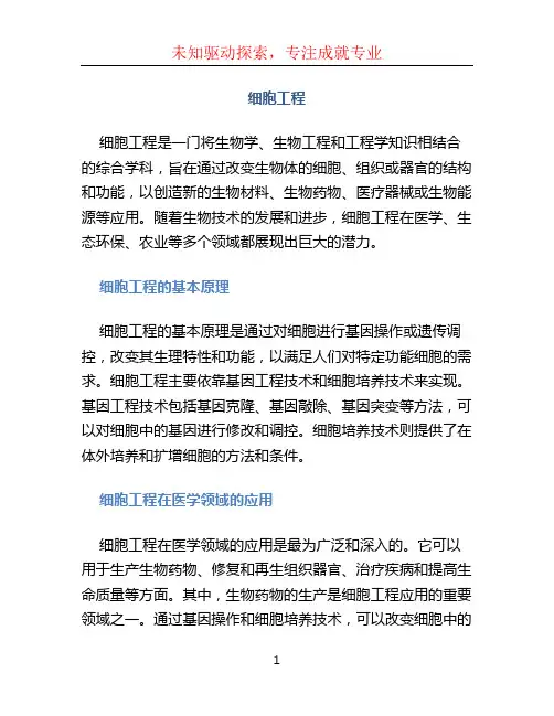 细胞工程文档