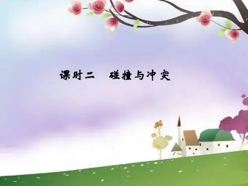 碰撞与冲突ppt(人民版必修三)课件撞与冲突》ppt课件