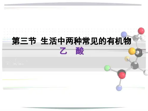 乙酸优秀课件ppt