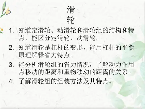 初中物理滑轮组ppt