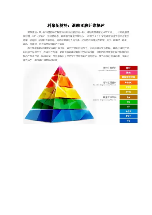 科聚新材料：聚酰亚胺纤维概述