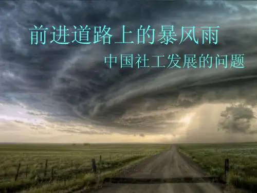 中国社会工作现状
