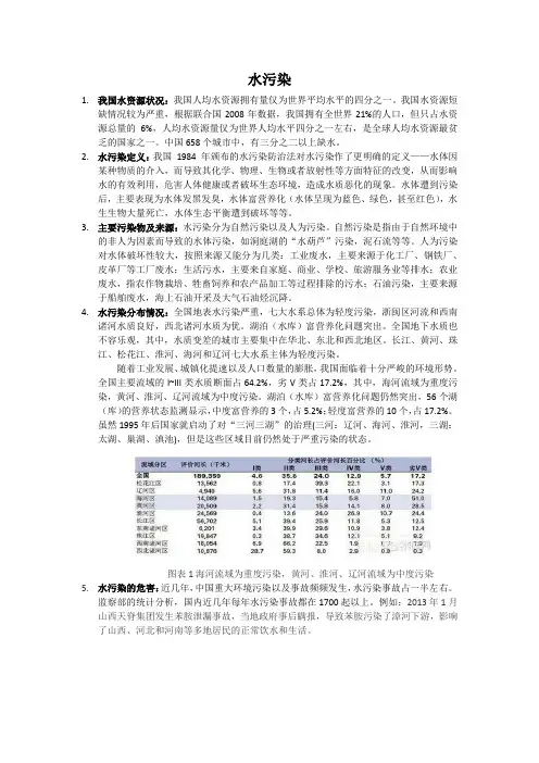 水污染