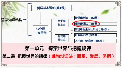 3.1世界是普遍联系的课件(共24张PPT)高中思想政治统编版必修4 哲学与文化