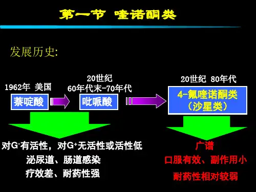 人工合成抗菌药