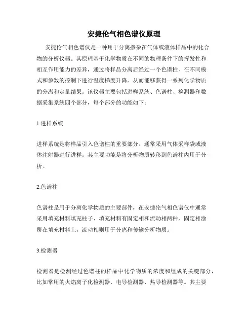 安捷伦气相色谱仪原理