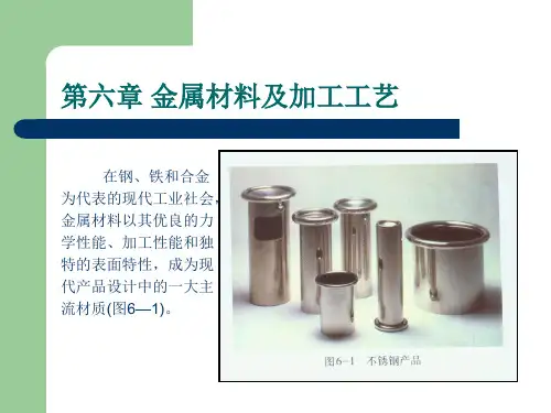 金属材料加工工艺简介