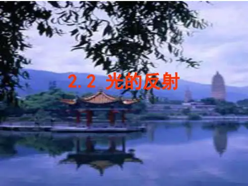 人教版八年级物理上册光的反射课件