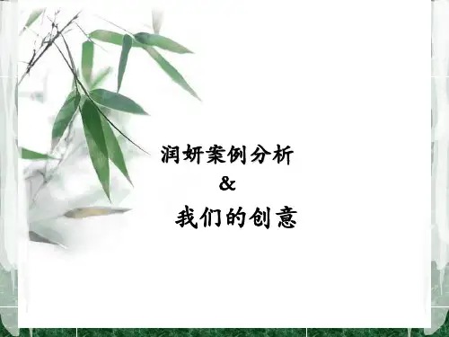 润妍案例分析