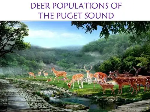 托福Volume 1 Reading 1--DEER POPULATIONS OF THE PUGET SOUND