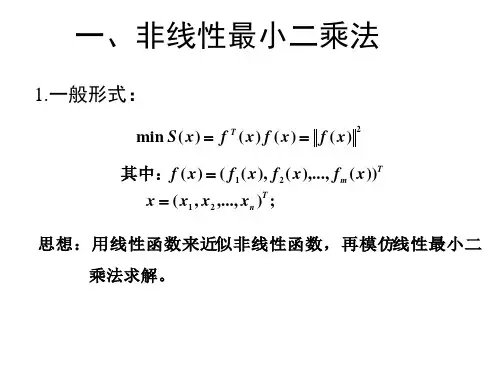 第六章LevenbergMarquardt方法