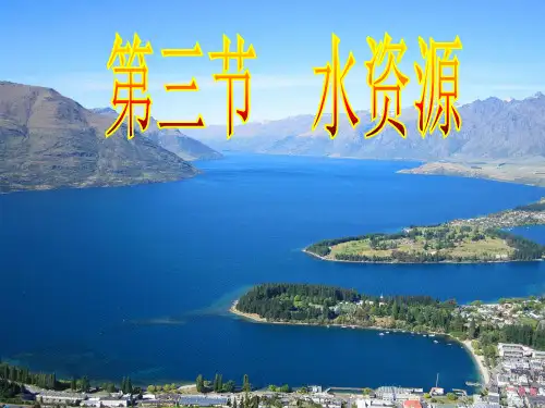 地理《水资源》精品课件